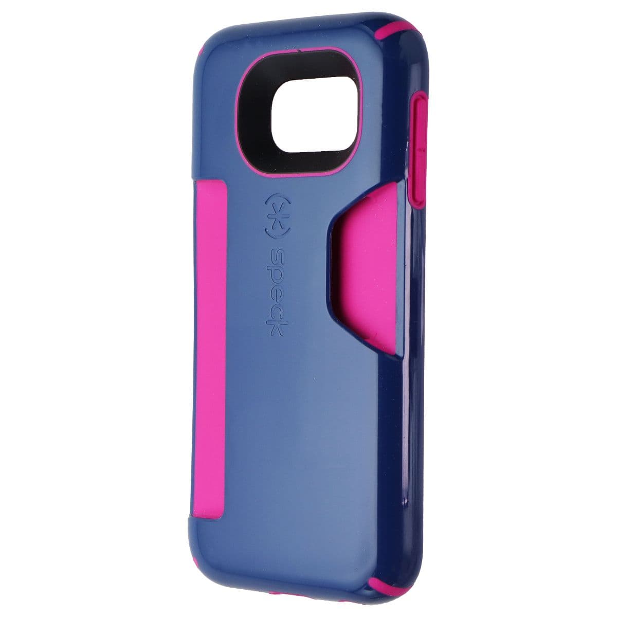 Speck Candyshell Card Wallet Case for Samsung Galaxy S6 - Dark Blue / Pink image 1