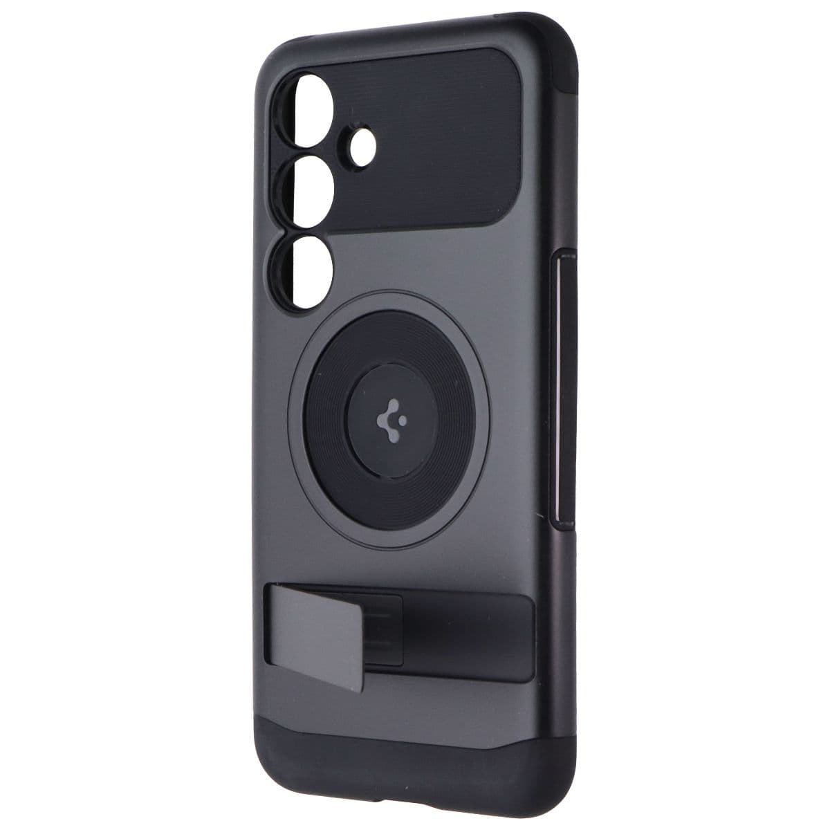 Spigen Slim Armor Magnetic Case with Kickstand for Samsung Galaxy S24 - Black