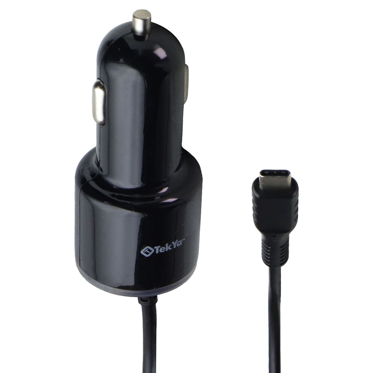TekYa 3.4A High Speed USB-C Car Charger - Black image 1
