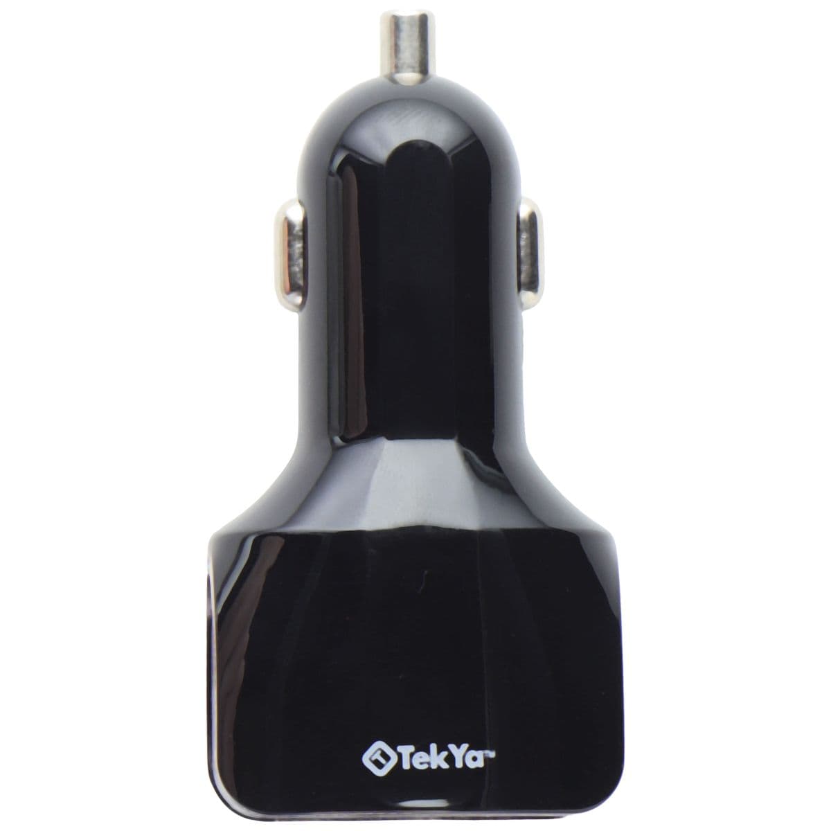TekYa 38W Dual Port Car Charger Head with USB-C PD - Black image 2