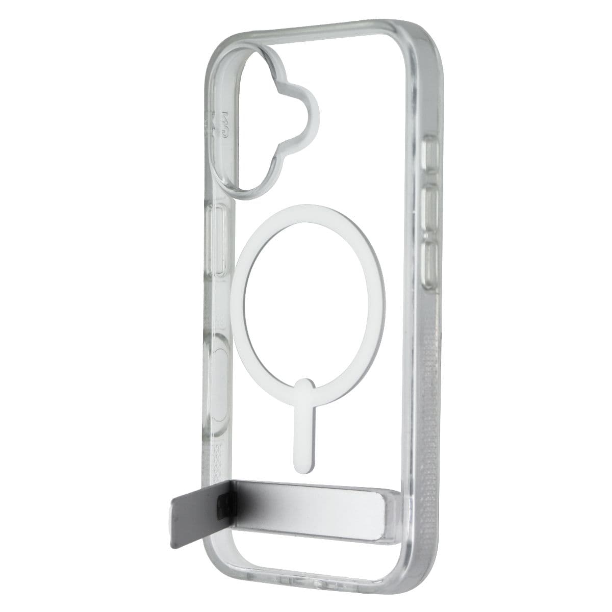 ZAGG Crystal Palace Snap Kickstand Case for MagSafe for Apple iPhone 16 - Clear image 1