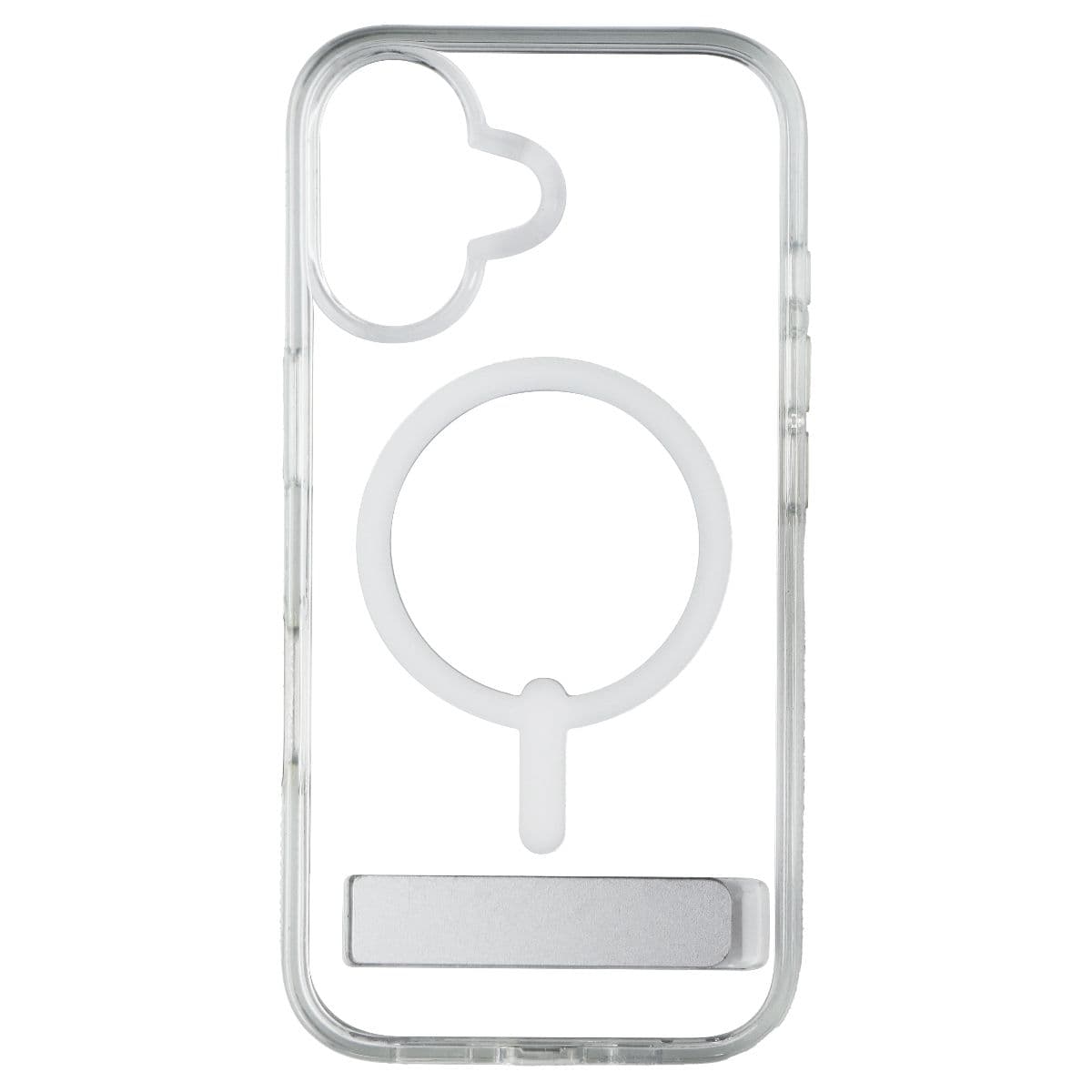 ZAGG Crystal Palace Snap Kickstand Case for MagSafe for Apple iPhone 16 - Clear image 2