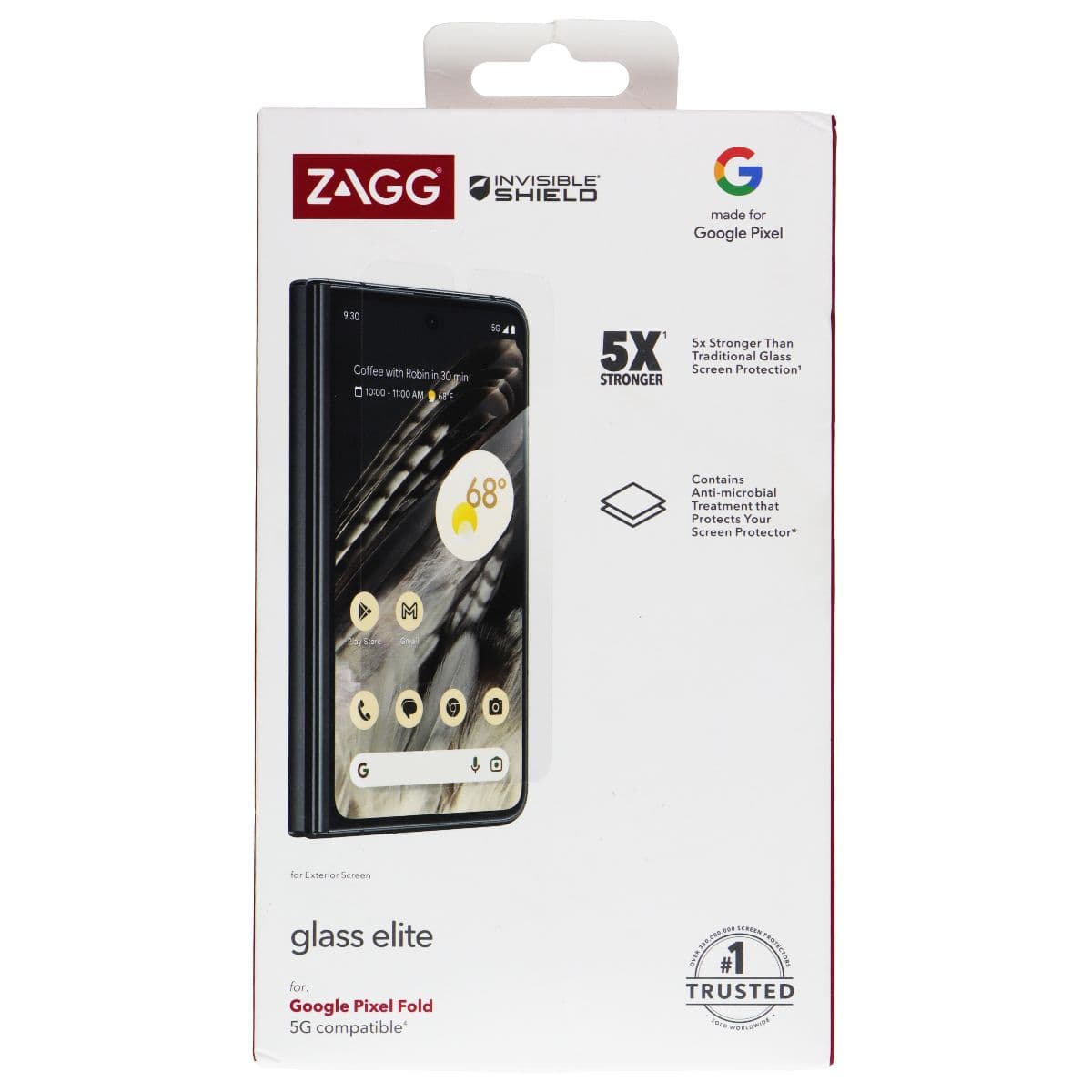 ZAGG InvisibleShield Glass Elite Screen Protector for Google Pixel Fold image 1