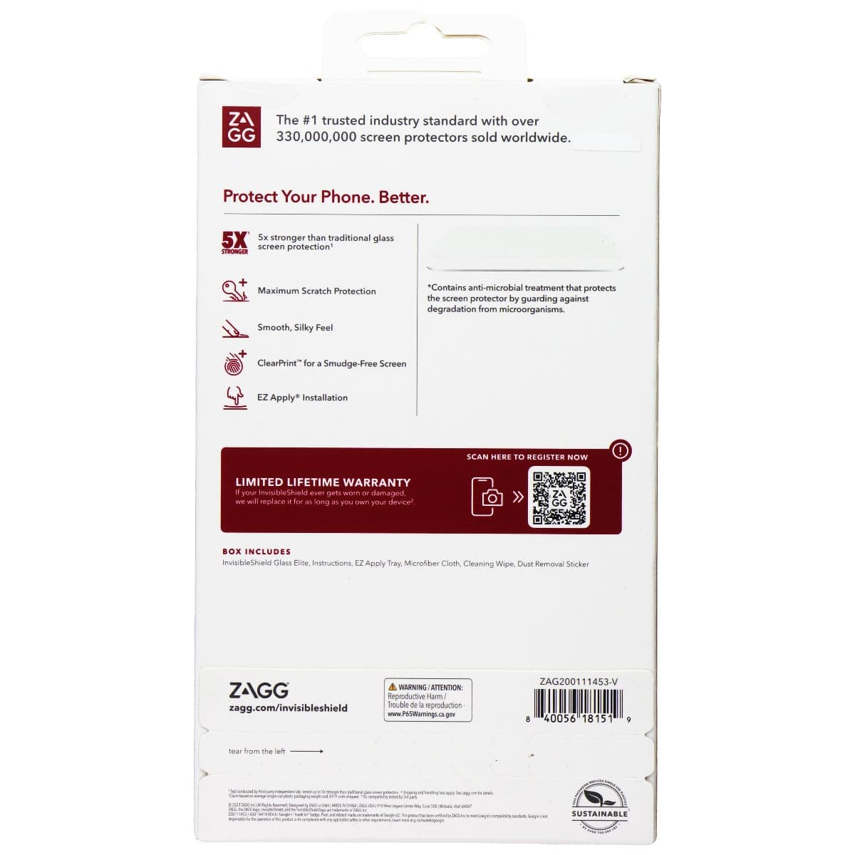 ZAGG InvisibleShield Glass Elite Screen Protector for Google Pixel Fold image 2