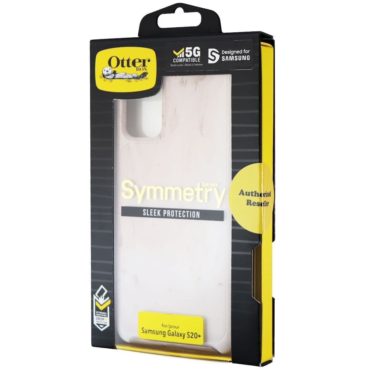 OtterBox Symmetry Case for Galaxy S20+ & S20+ 5G - Set In Stone Red/Rose Gold image 4