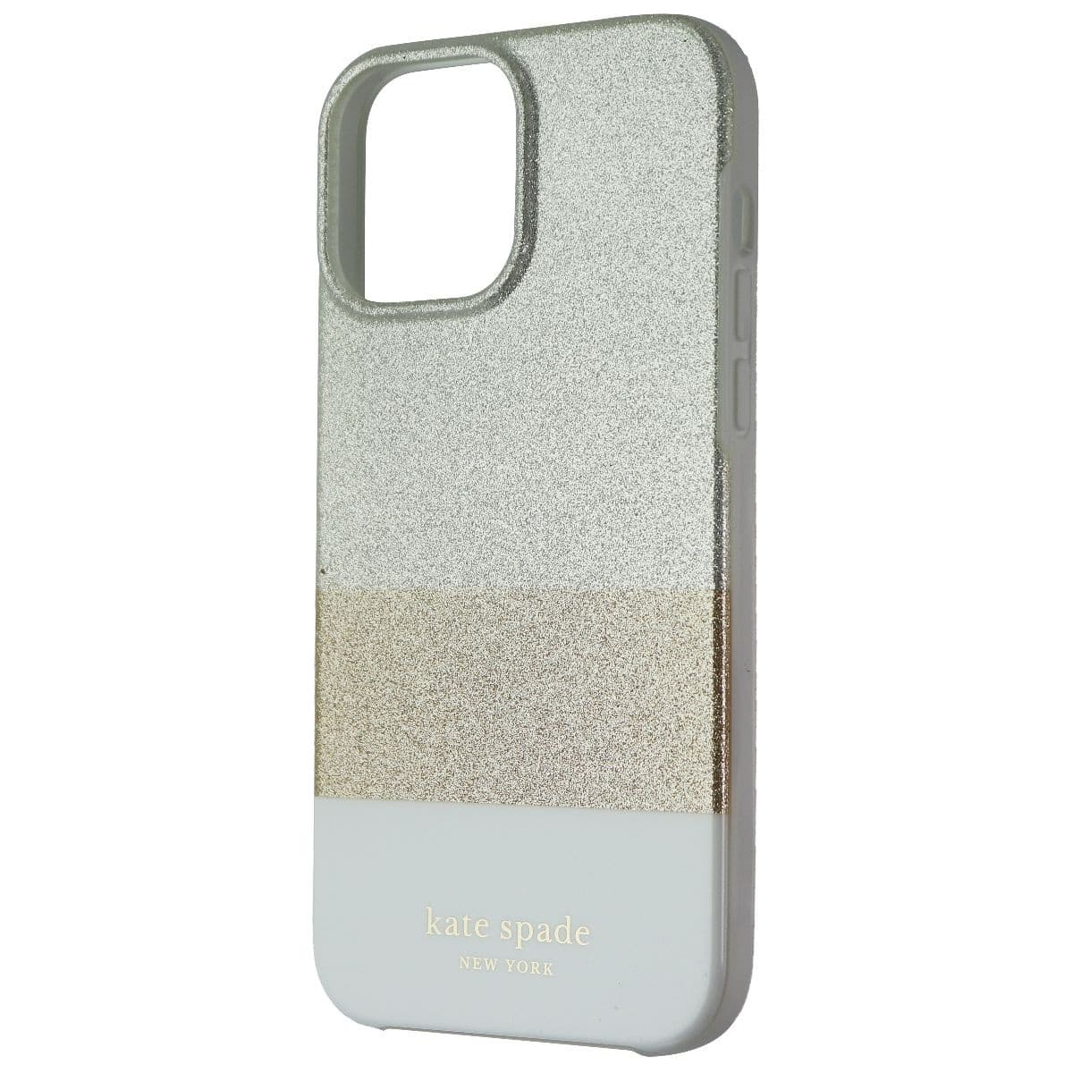 Kate Spade New York Series Case for iPhone 13 Pro Max - Glitter Block White image 1