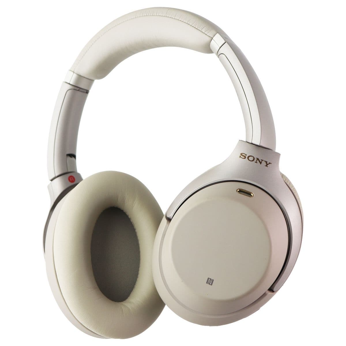 Sony WH1000XM3 Noise Cancelling Wireless Over-Ear Headphones - Silver image 1