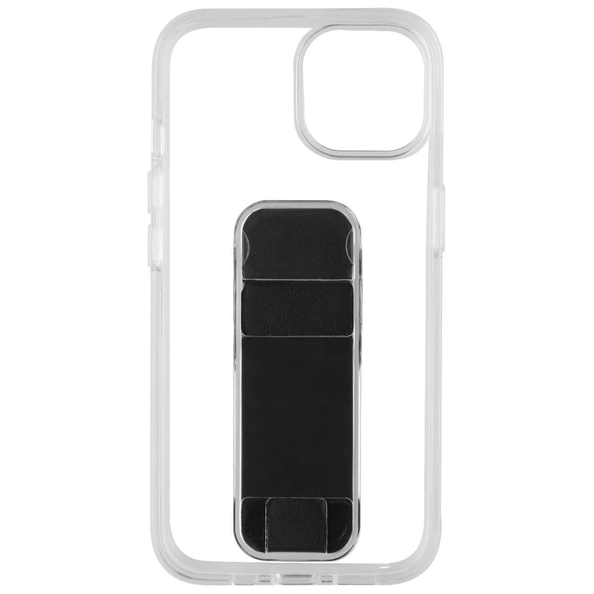 CLCKR Stand & Grip Series Hard Case for Apple iPhone 14 - Clear/Black image 2