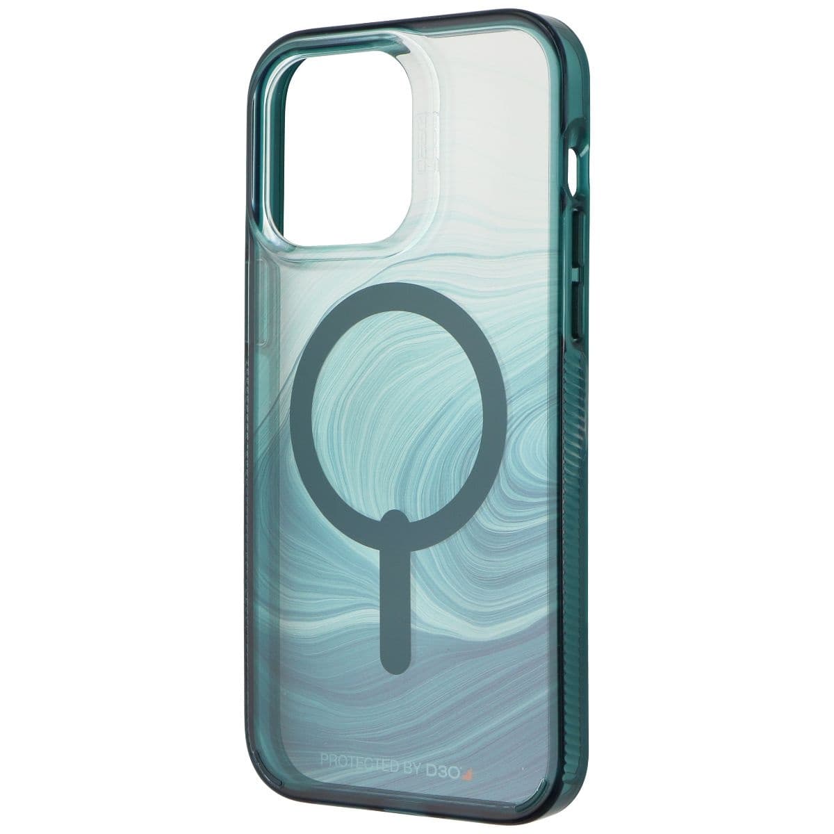 ZAGG Gear4 Milan Snap Case for MagSafe for Apple iPhone 14 Pro Max - Green Swirl image 1