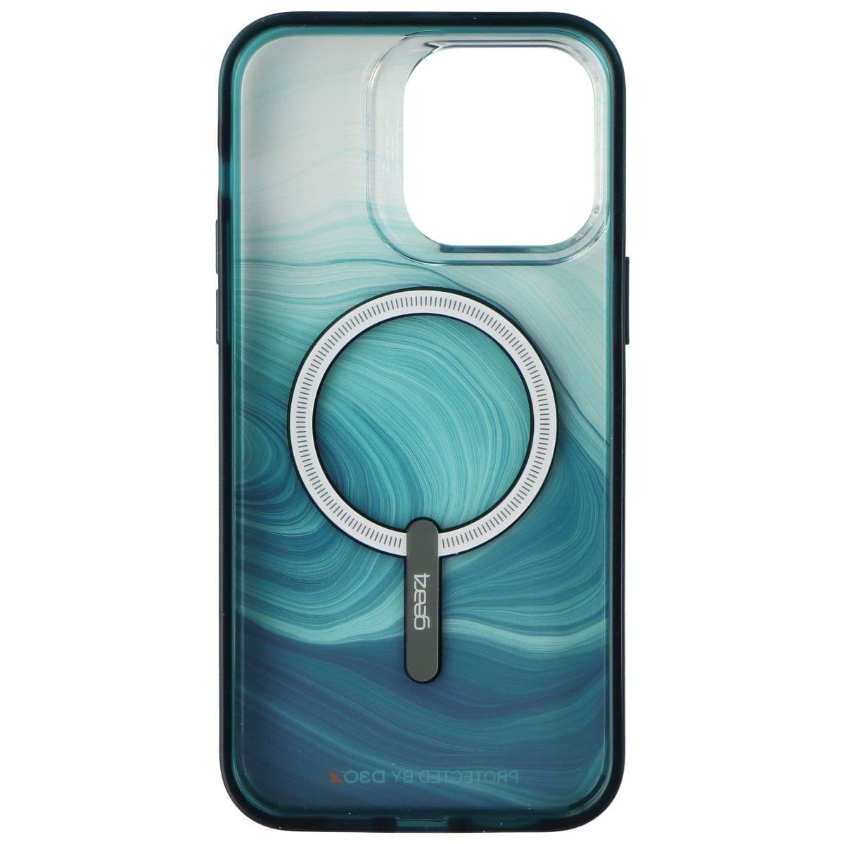 ZAGG Gear4 Milan Snap Case for MagSafe for Apple iPhone 14 Pro Max - Green Swirl image 3