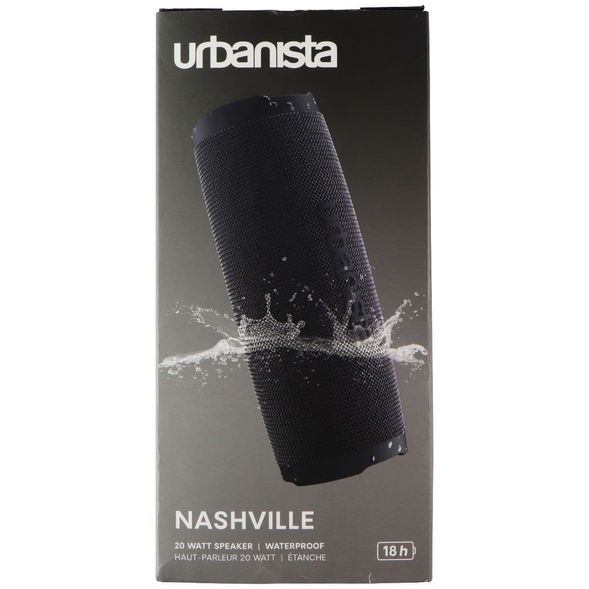 Urbanista Nashville Waterproof IPX7 Wireless Bluetooth Speaker - Black image 6
