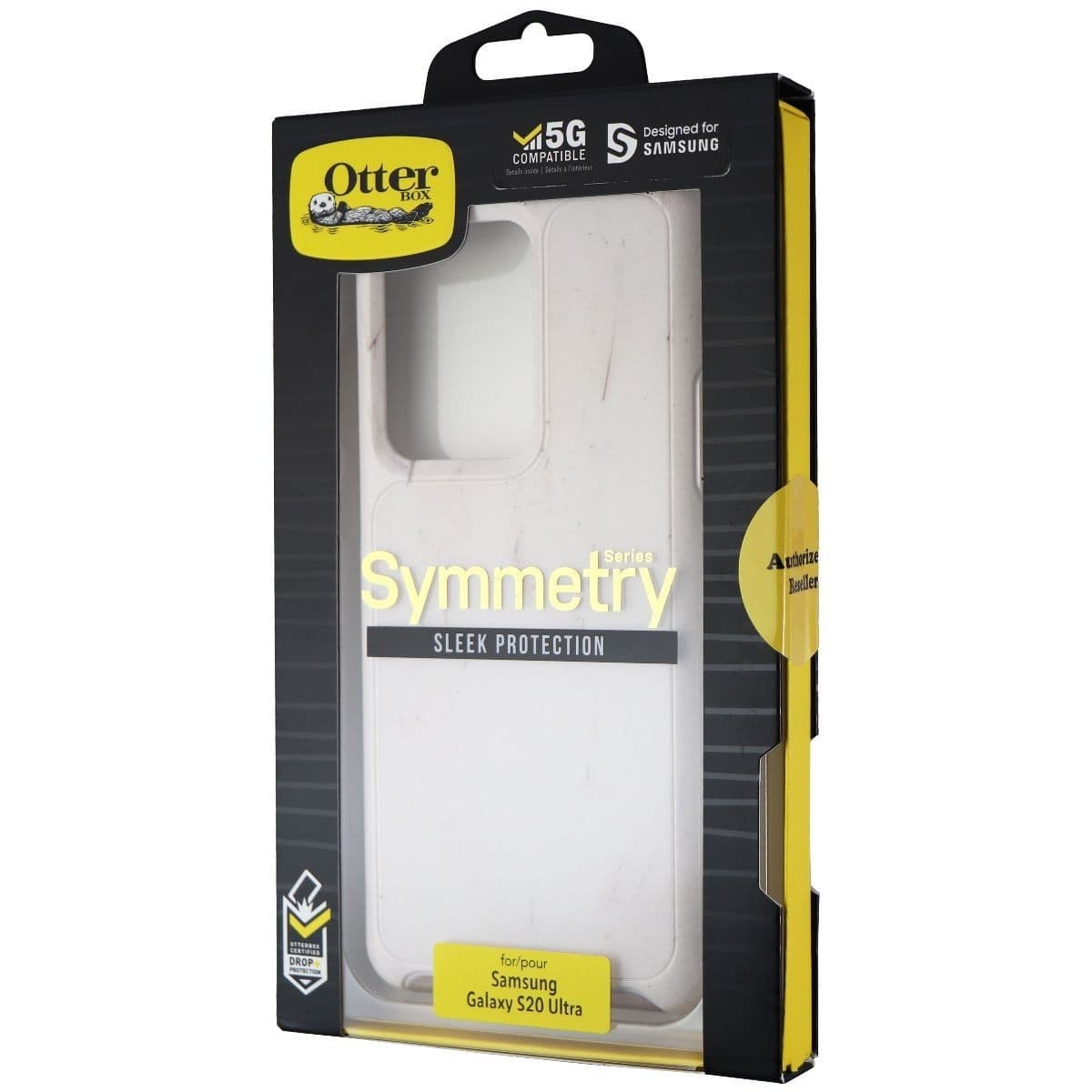 OtterBox Symmetry Case for Galaxy S20 Ultra & S20 Ultra 5G - Set In Stone / Rose image 3