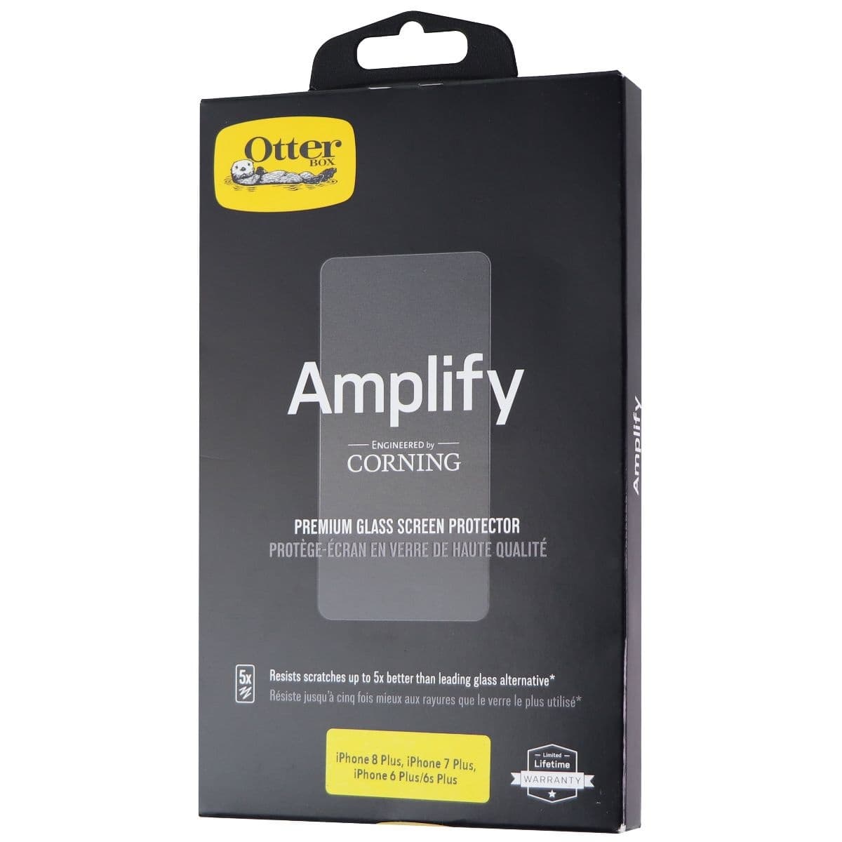 OtterBox Amplify Series Tempered Glass Screen for iPhone 8 Plus/7 Plus - Clear image 1