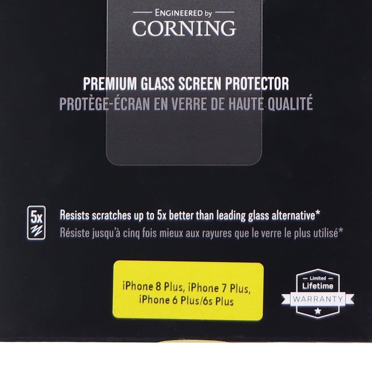 OtterBox Amplify Series Tempered Glass Screen for iPhone 8 Plus/7 Plus - Clear image 3