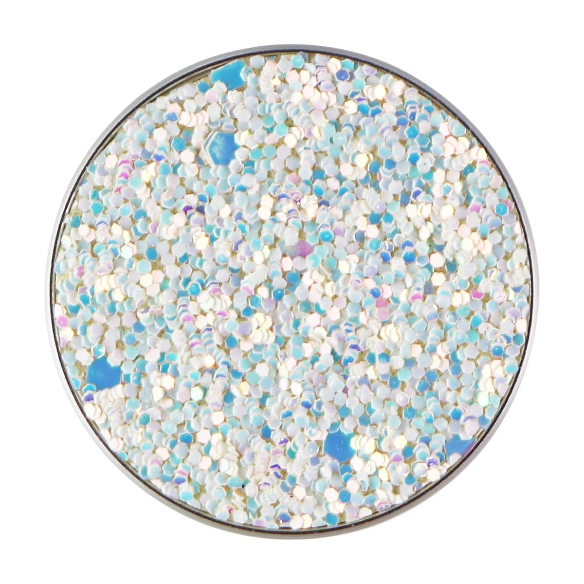 PopSockets PopGrip Swappable Grip for Phones & Tablets - Sparkle Snow White image 1