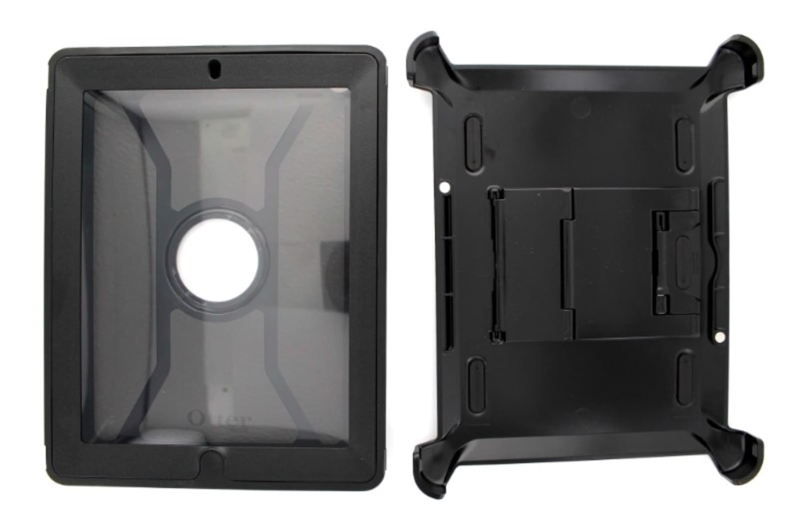 OtterBox Defender Case and Stand for Apple iPad 2, 3, and 4 - Black (77-18640) image 2