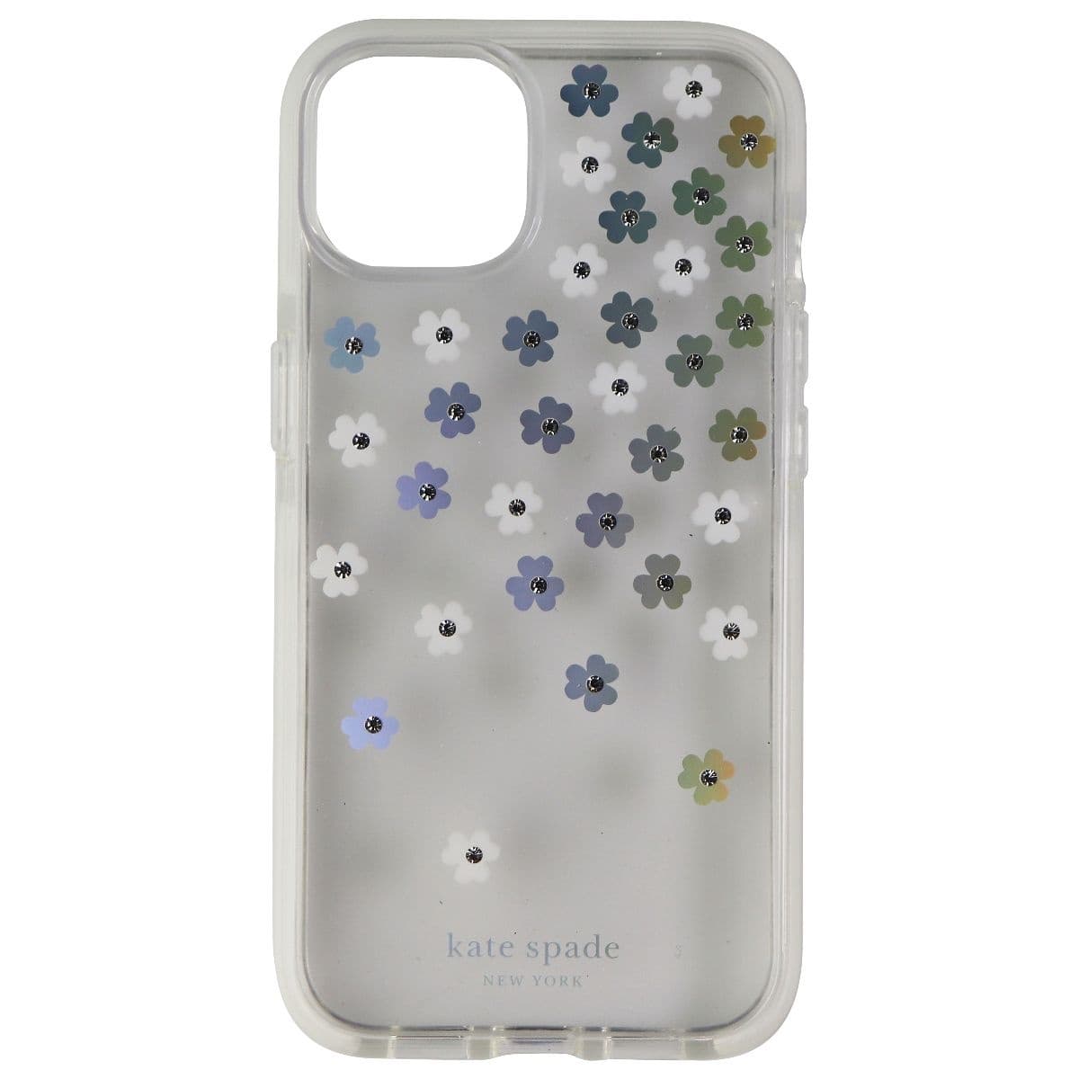 Kate Spade Hardshell Case for iPhone 13 / 14 - Iridescent Scatter Flowers image 3