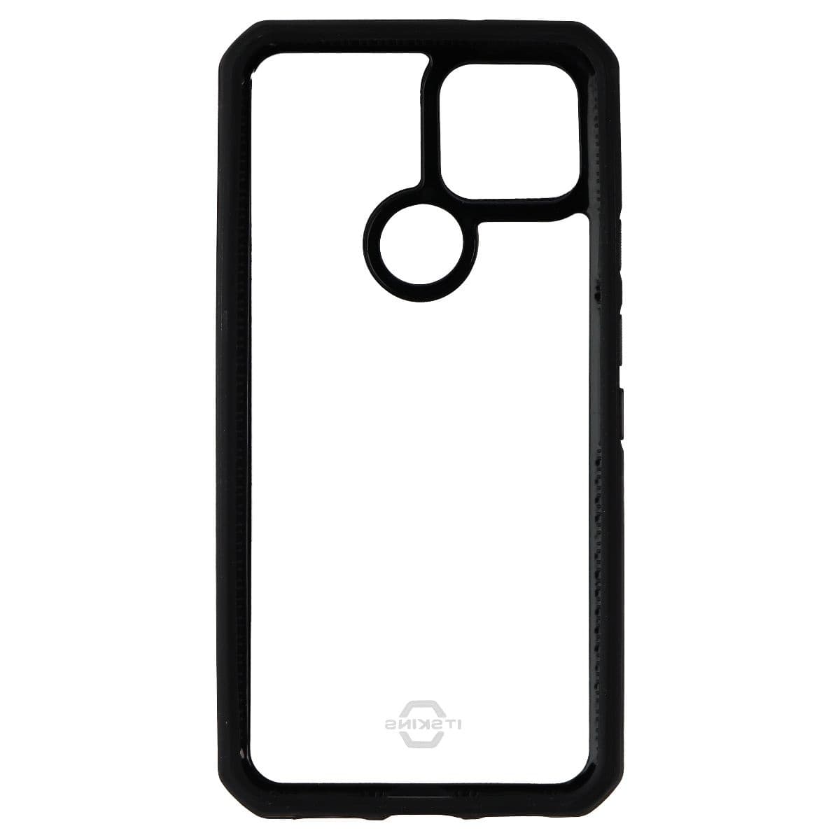 ITSKINS Hybrid Solid Series Case for Google Pixel 5 - Black/Clear image 3