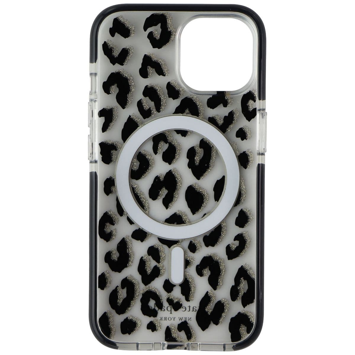 Kate Spade Defensive Case for MagSafe for iPhone 14 - City Leopard image 3
