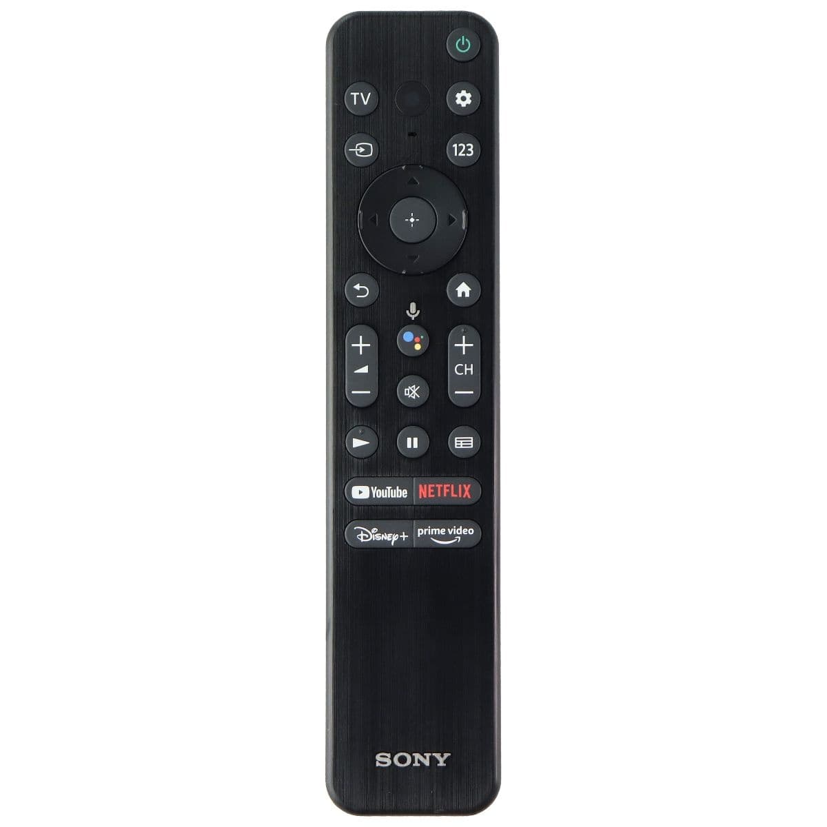 Sony OEM Remote Control for Select Sony TVs - Black (RMF-TX800U) image 1