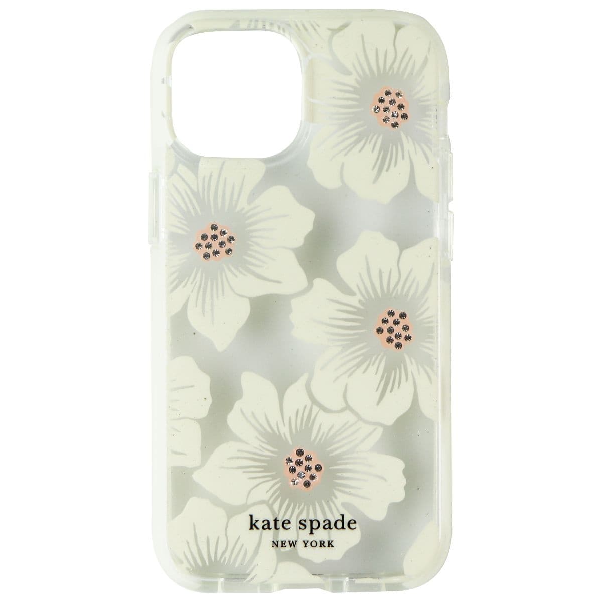 Kate Spade Defensive Hardshell Series Case for Apple iPhone 13 Mini - Hollyhock image 2
