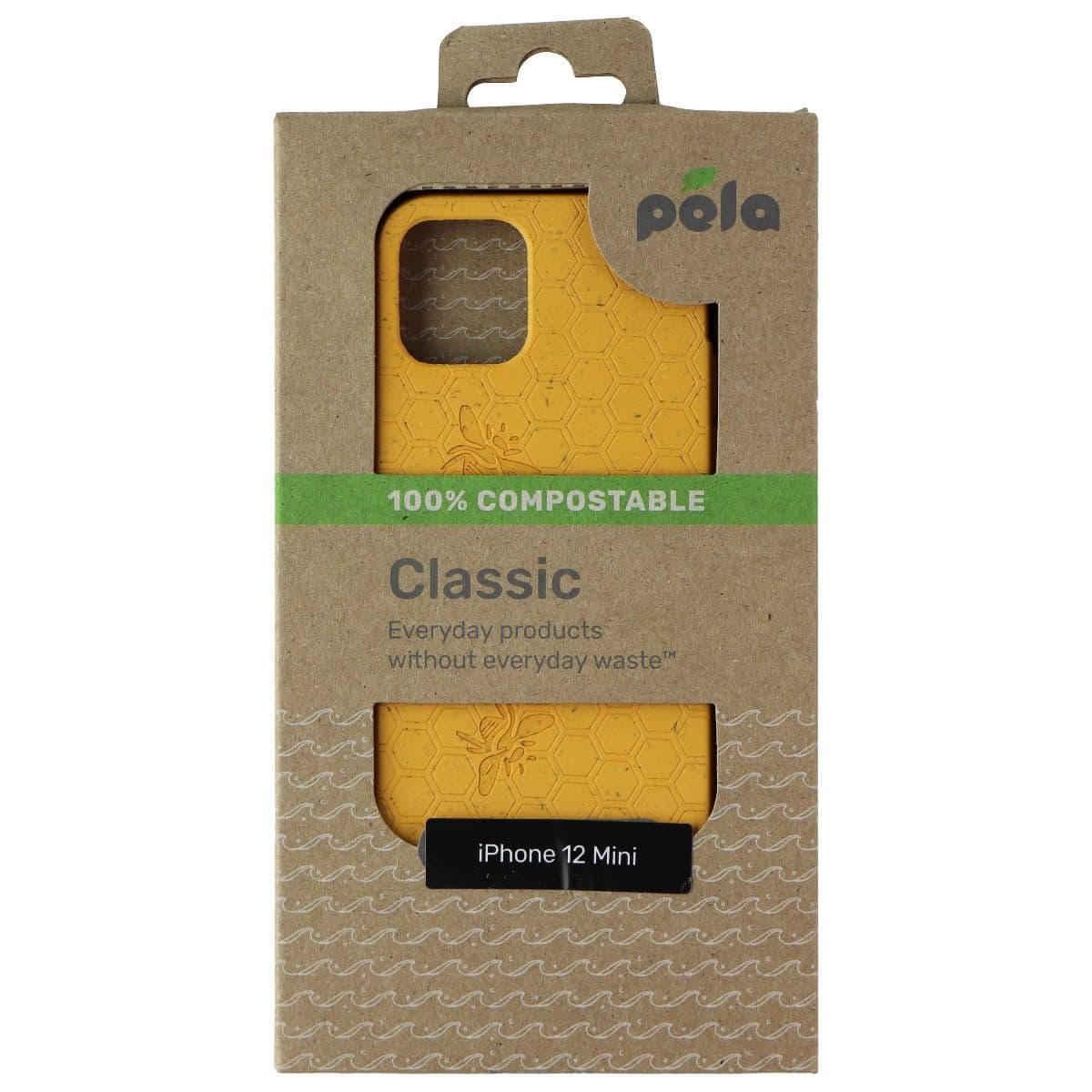 Pela Classic Series Flexible Case for Apple iPhone 12 mini & 11 mini - Yellow image 1