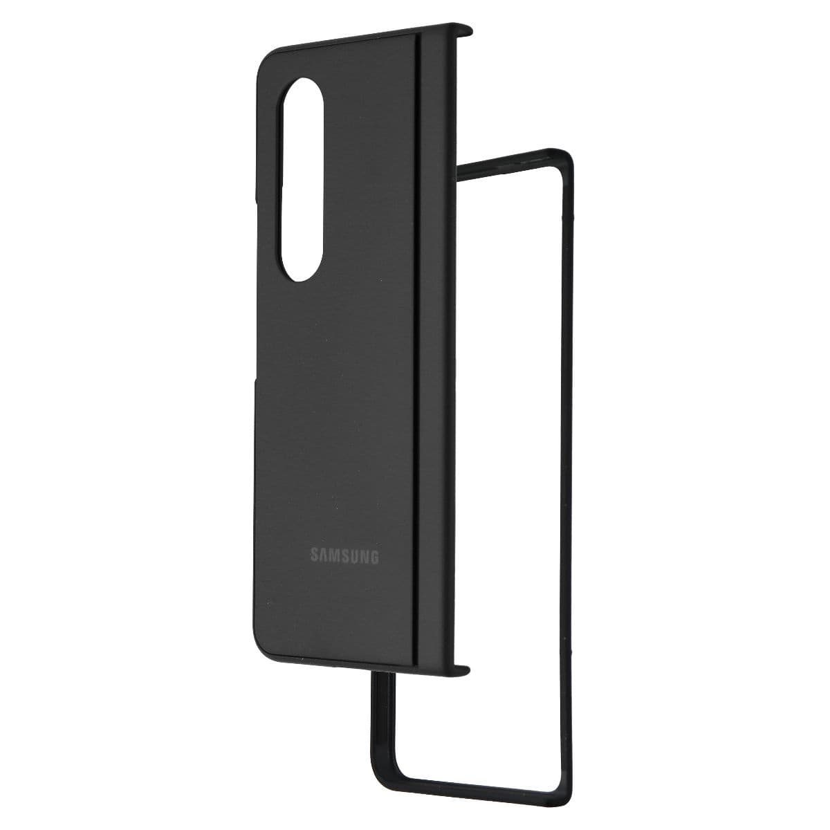 Samsung Official Slim Standing Cover for Galaxy Z Fold4 - Black image 1