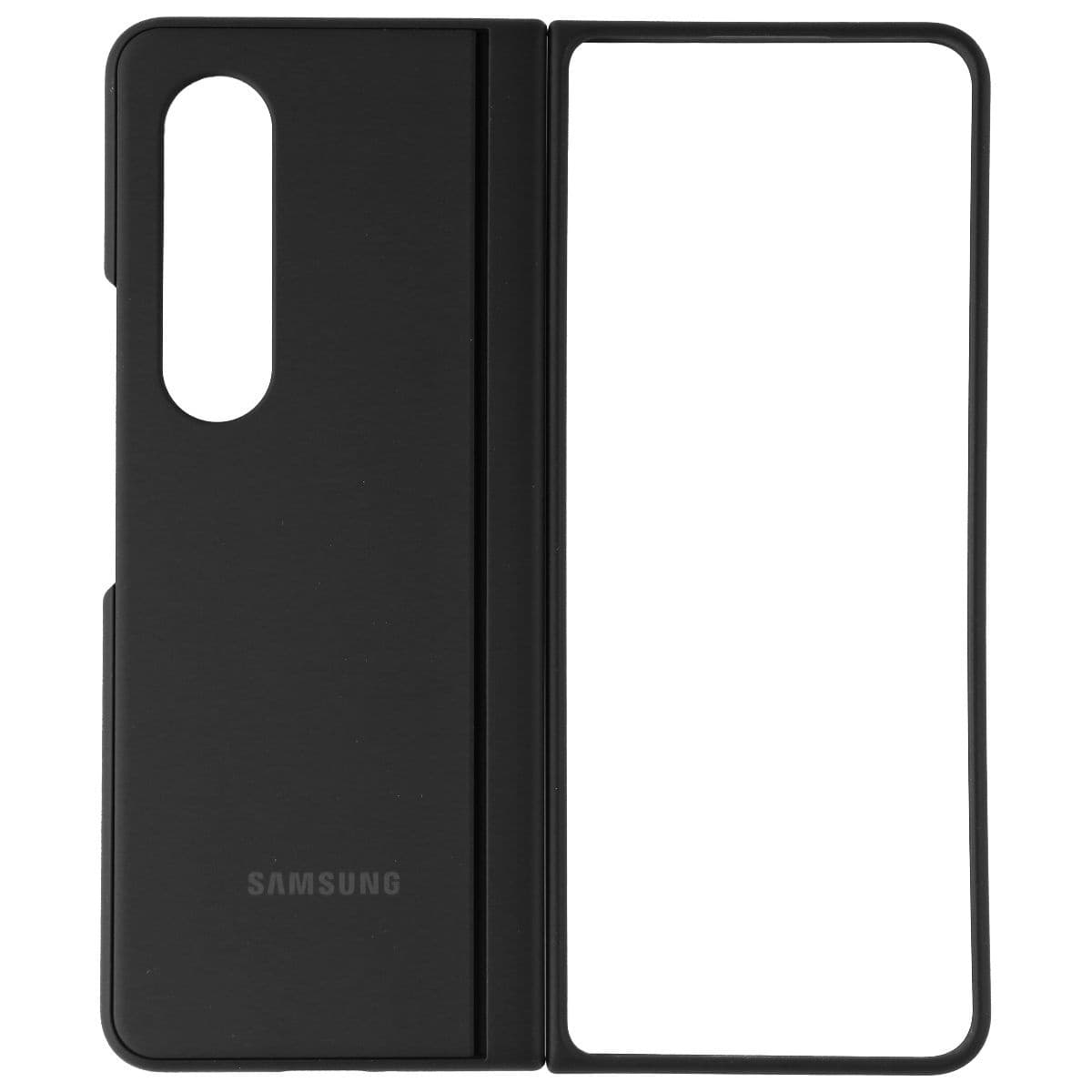 Samsung Official Slim Standing Cover for Galaxy Z Fold4 - Black image 2