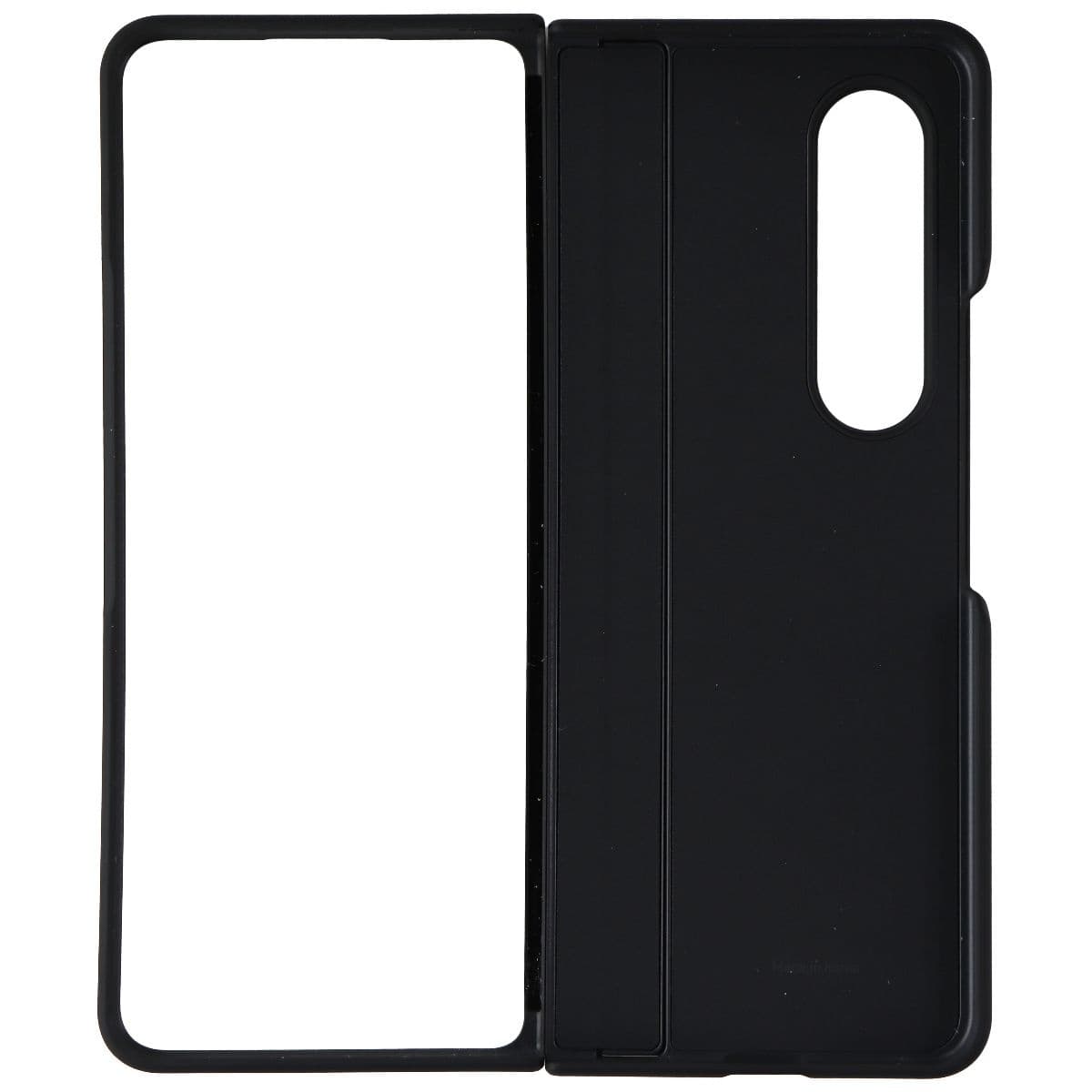 Samsung Official Slim Standing Cover for Galaxy Z Fold4 - Black image 3