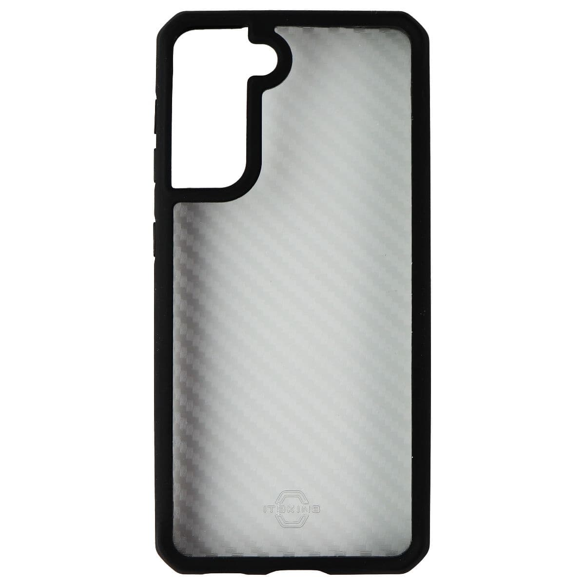 ITSKINS Hybrid Tek Series Case for Samsung Galaxy S21 4G/5G - Black/Clear image 2