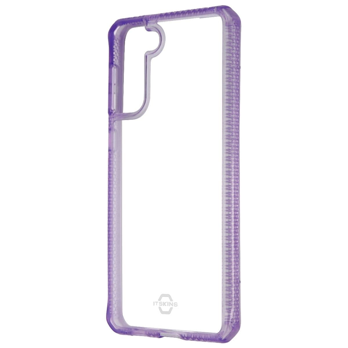 ITSKINS Hybrid Clear Series Case for Samsung Galaxy (S21+) 4G/5G - Purple/Clear image 1