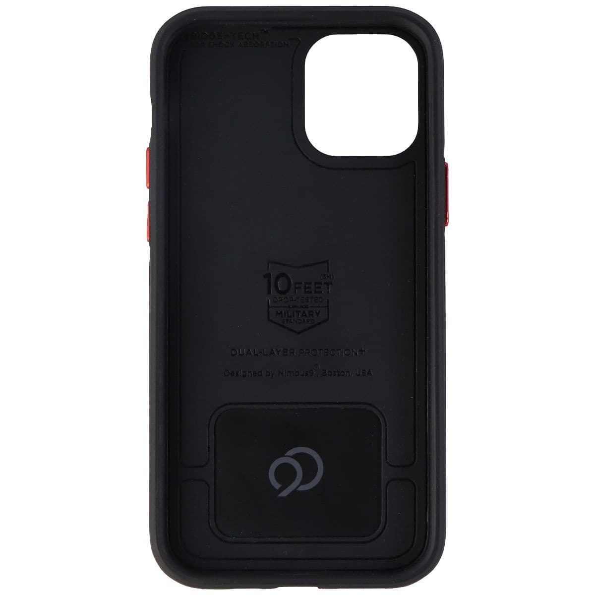Nimbus9 Cirrus 2 Series Dual Layer Case for Apple iPhone 12 Pro / 12 - Black image 2
