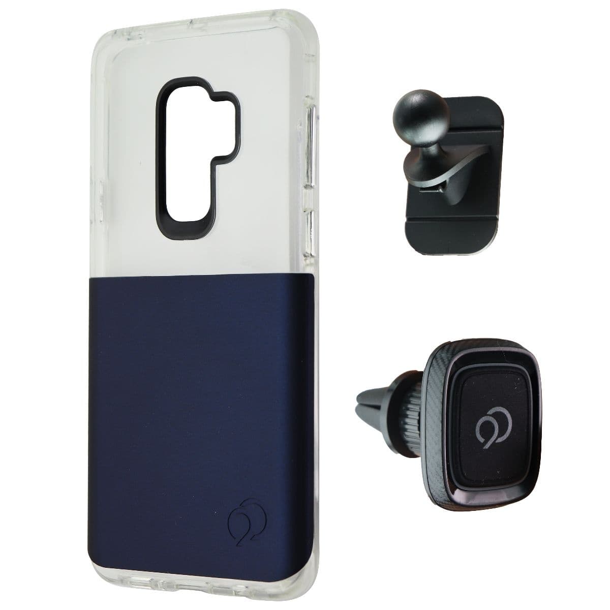 Nimbus9 Ghost 2 Series Case + Magnet Mount for Samsung Galaxy (S9+) - Blue image 1